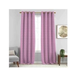 Maguari Lining PQ Jacquard Curtains 2 Pcs Pink