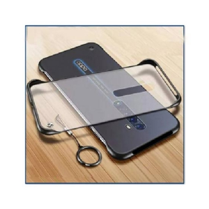 MISC Frameless Design Transparent Black Case For Oppo Reno 2F