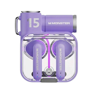 Monster Airmars Wireless Gaming Earbuds (XKT-15)-Violet