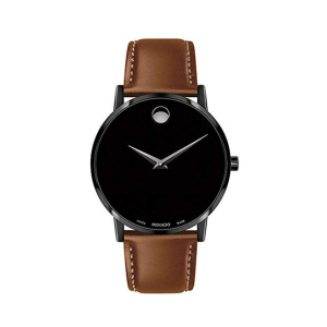 Movado Museum Classic Men's Watch Cognac (0607273)