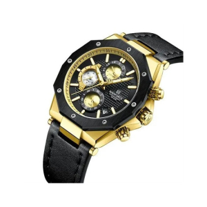 Naviforce Chronograph Edition Men's Watch Black/Gold (NF-8028-3)