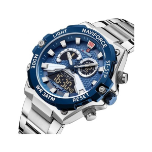 Naviforce Fashion Digital Analog Men's Watch Silver (NF-9207-3)