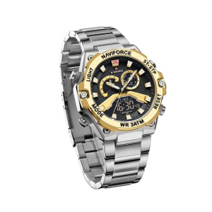 Naviforce Fashion Digital Analog Men's Watch Silver (nf-9207-4)
