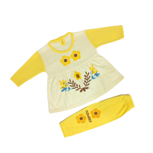 Komfy Baby Printed Dress For Girls (NBG085)