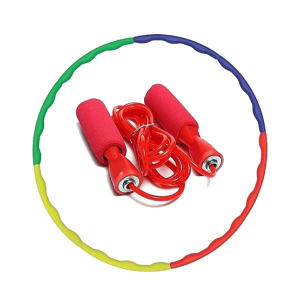 Sports Co Jump Rope & Hula Hoop Pack Of 2