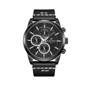 NaviForce Chronograph Working Men’s Watch Black (NF-9148-5)