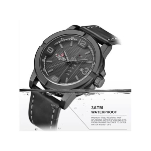 Naviforce Day & Date Edition Men's Watch Black (NF-9177-3)