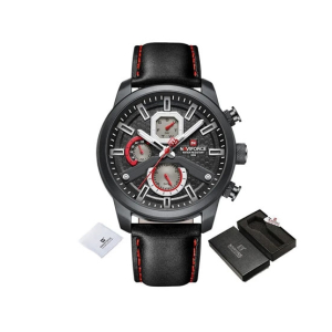 Naviforce Novicius Edition Watch For Men Black (NF-9211-4)