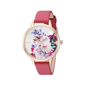 Nine West Analog Women's Watch Pink (NW/2290FLPK)