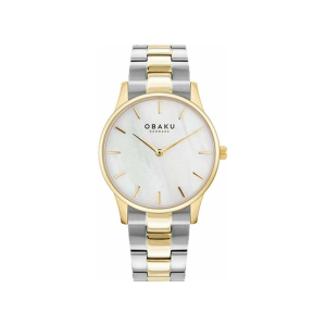 Obaku Lyng Lille Cider Women's Watch Two Tone (V247LXGWSF)