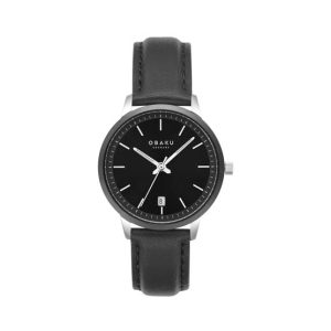 Obaku Salvie Lille Jet Watch For Women's Black (V270LDABRB)