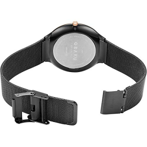 Obaku Ark Night Men's Watch Silver (V240GXMBMB)