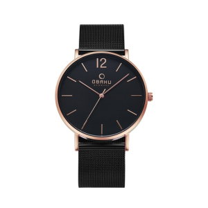 Obaku Mark Men's Watch Black (V197GXVBMB)