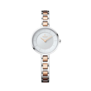 Obaku Quartz Women's Watch Two-Tone (V183LXCISC) 
