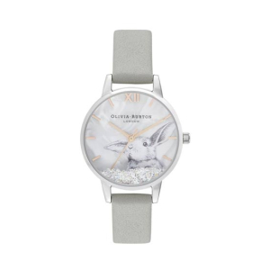 Olivia Burton Faux Mother Of Pearl Women's Watch Gray (OB16WL86)