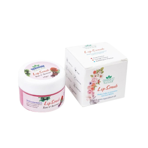 Organic Bloom Rose and Beetroot Lip Scrub - 15g