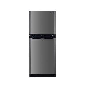Orient Ice 330 Freezer-on-Top Refrigerator 11 Cu Ft Hair Line Silver (5554IP)