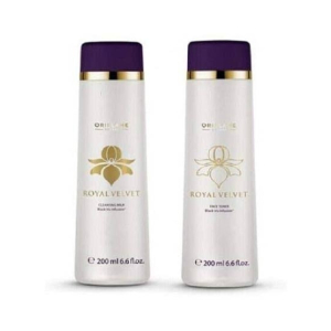 Oriflame Royal Velvet Cleansing Milk & Toner (Pack of 2)
