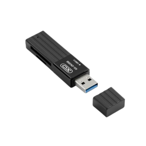OX USB 3.0 Dual Slot SD Card Reader - Black (DK05B)