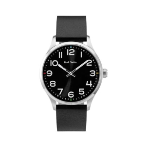 Paul Smith Tempo Leather Men's Watch Black (P10061)