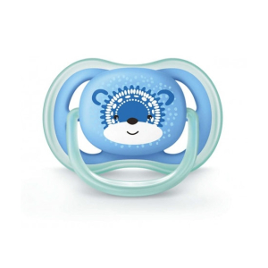 Philips Avent 6-18M Ultra Air Pacifier For Boy Bear (SCF542/12)