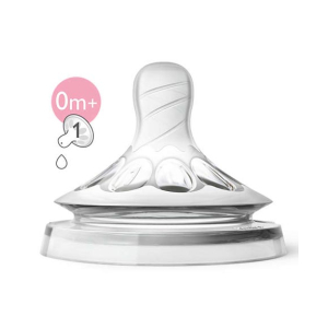 Philips Avent Natural Nipple 2 Pcs - 0m+ (SCF651/23)