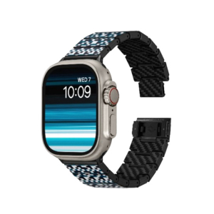 Pitaka Dreamland Chroma Carbon Strap For Apple Watch Ultra - Mosaic (PIT-0018)