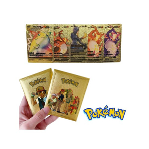 Planet X 10 Pcs Pokemon Gold Foil Cards (PX-11531)