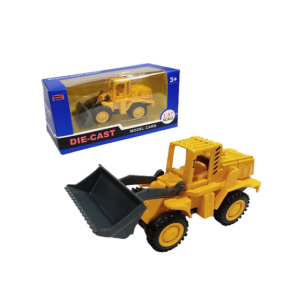 Planet X Die Cast Bulldozer Shovel Truck Construction Toy Yellow (PX-11653)