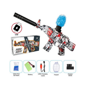 Planet X Gel Blaster Rechargeable Electric Gun Toy - AK47 (PX-11560)