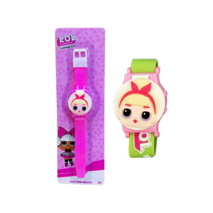Planet X LOL Wrist Watch For Girls - Pink (PX-11509)