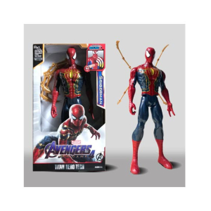 Planet X Spiderman Golden Suit with Web Action Figure - 11 Inches (PX-10939)