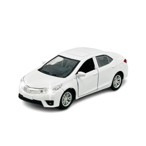 Planet X Toyota Corolla Grande Metal Model Car White (PX-11925)