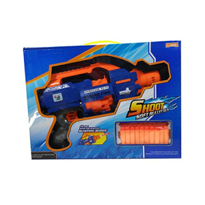 Planet X 10 Dart Rapid Fire Nerf Gun (PX-9800)