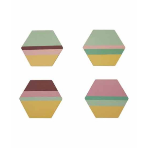 Premier Home Mimo Miami Stripe Coasters