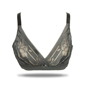 Purple Bag Fancy Double Padded Wired less Bra For Women (OFW0013)