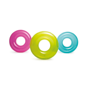 Intex Transparent Swimming Pool Tube Rings Fluorescent 30 inches - 59260 (PX-10809)