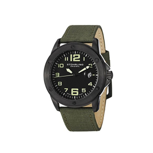 Stuhrling Original Pilot Ace Men's Watch Green (463.335DO54)