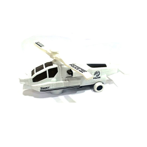 Quickshopping 3D Lights Swat Helicopter White (DYD168A-1)