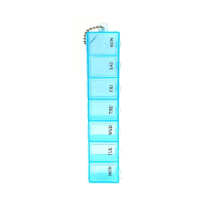 Quickshopping Medicine Container Week Blue