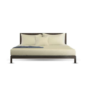 Rainbow Linen Bed Sheet Set King Size Tan (Pack Of 3)