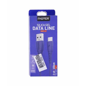 Faster Silicone Type C Fast Charging Cable (SL3)