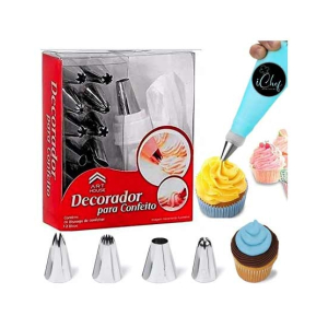 RT Traders Cake Decorating Steel Nozzle Cone 14Pcs