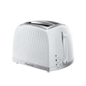 Russell Hobbs Honeycomb 2 Slice Toaster (RU-26060)-White