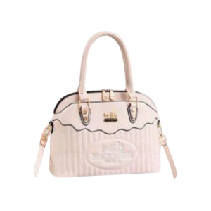Saad Collection Luxury Shoulder Handbag For Women Beige (85)