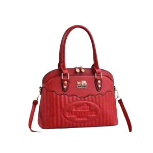 Saad Collection Luxury Shoulder Handbag For Women Red (90)