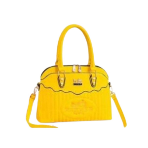 Saad Collection Luxury Shoulder Handbag For Women Yellow (86)