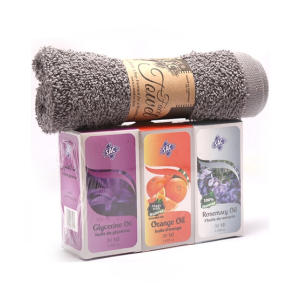 SAC Rose Marry Glycerin Oil With Towel Pack Of 3