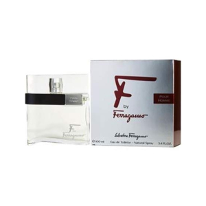 Salvatore Ferragamo F Silver Eau De Toilette For Men 100Ml