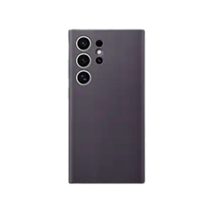 Samsung Galaxy S24 Ultra Vegan Leather Case - Dark Violet